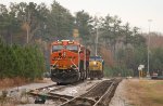 BNSF 8002 leads a trio of units